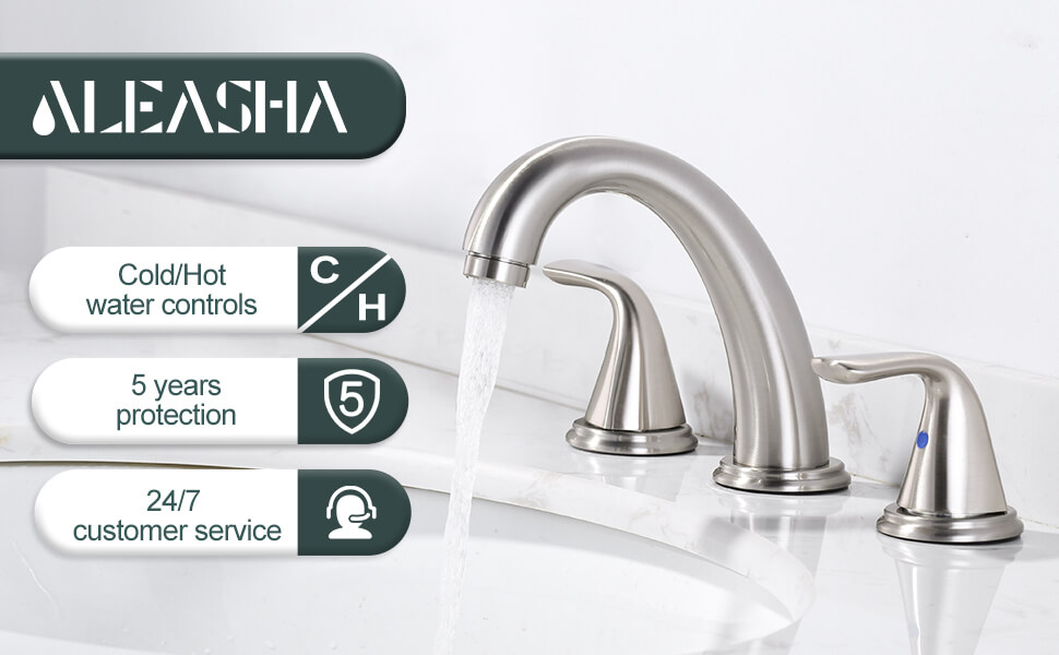 Widespread Bathroom Faucet