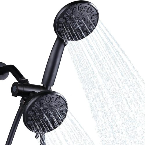 aleasha oil rubbed bronze dual rain shower head