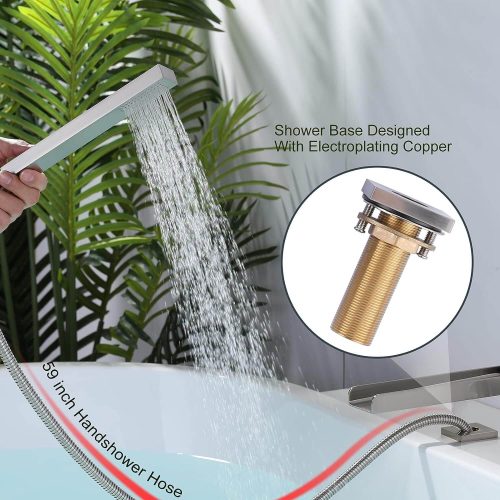 Brushed Nickel Bathtub Faucet