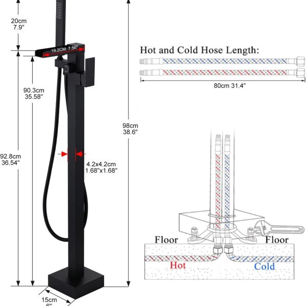 Floor Mount Tub Faucet