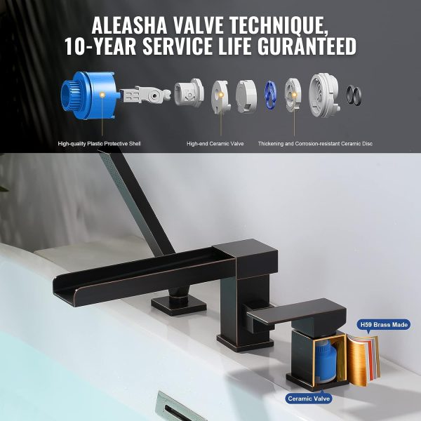 Waterfall Bathtub Faucet