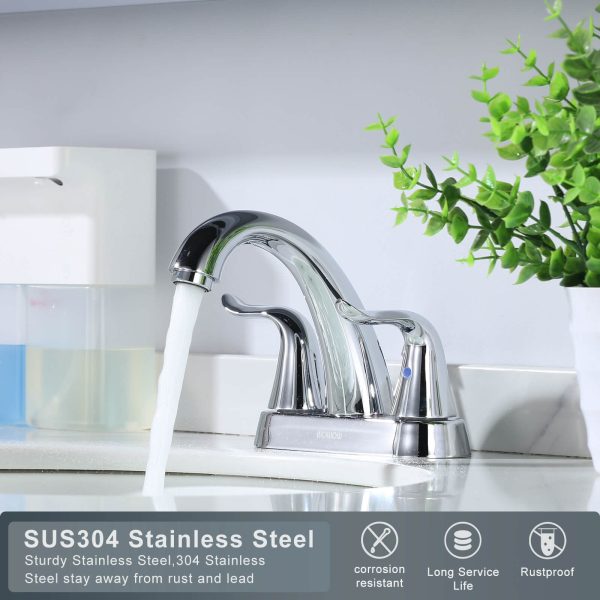 bathroom sink with faucet