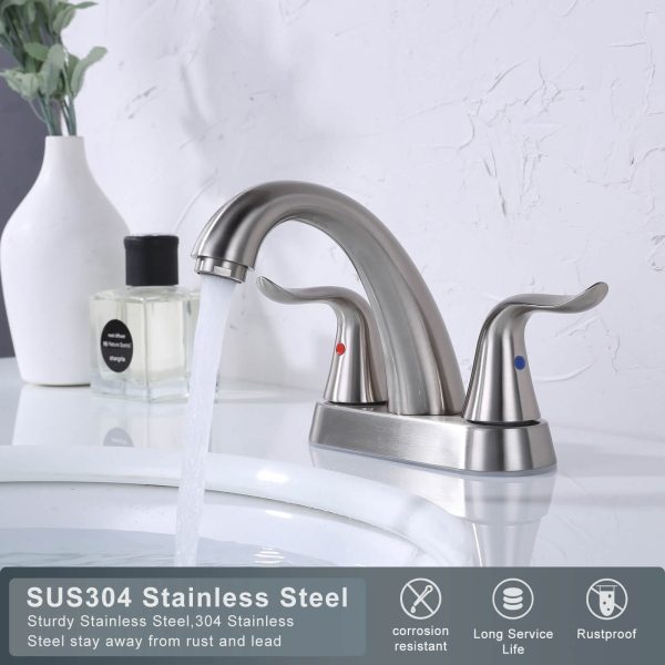 bathroom sink with faucet