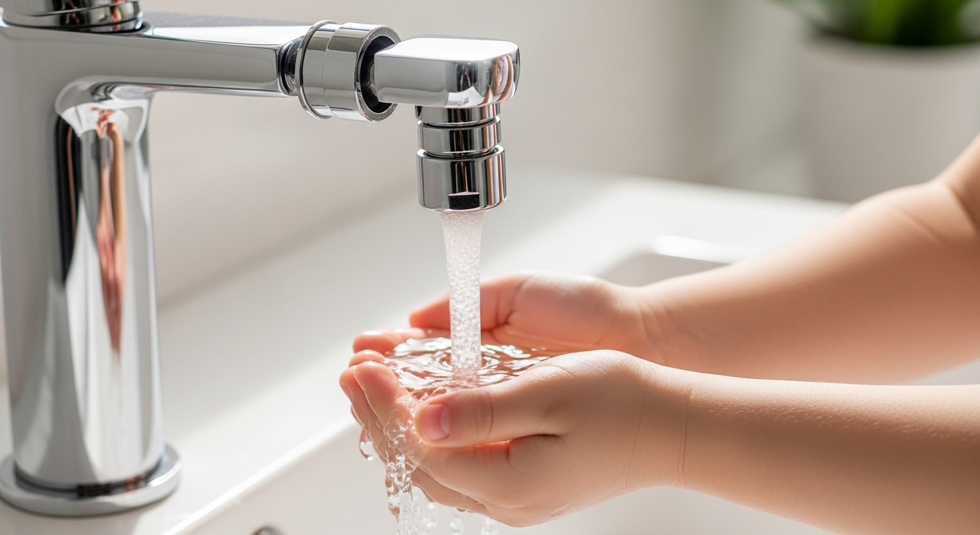 faucet extender rotating