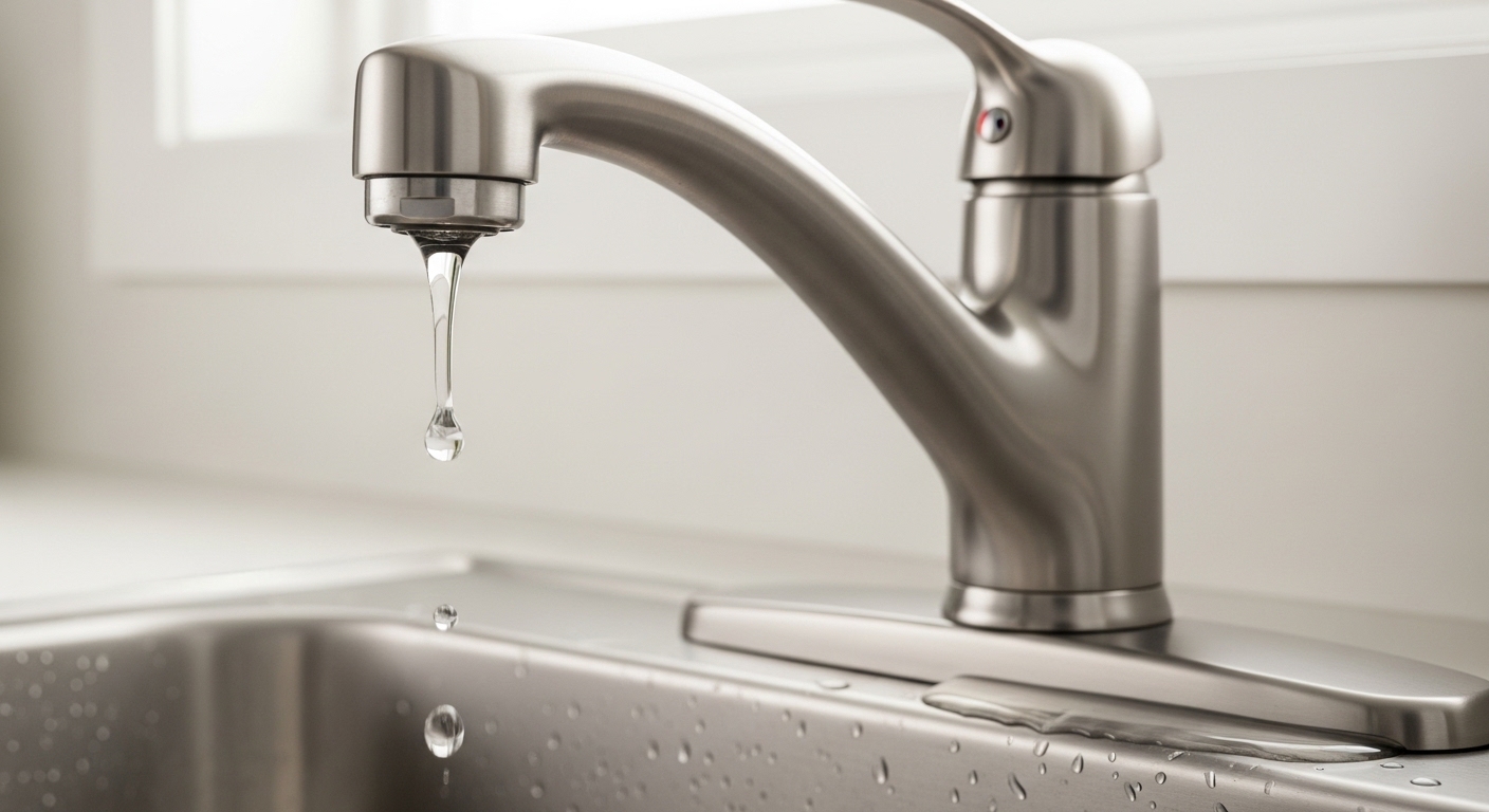 how to fix a moen kitchen faucet from leaking