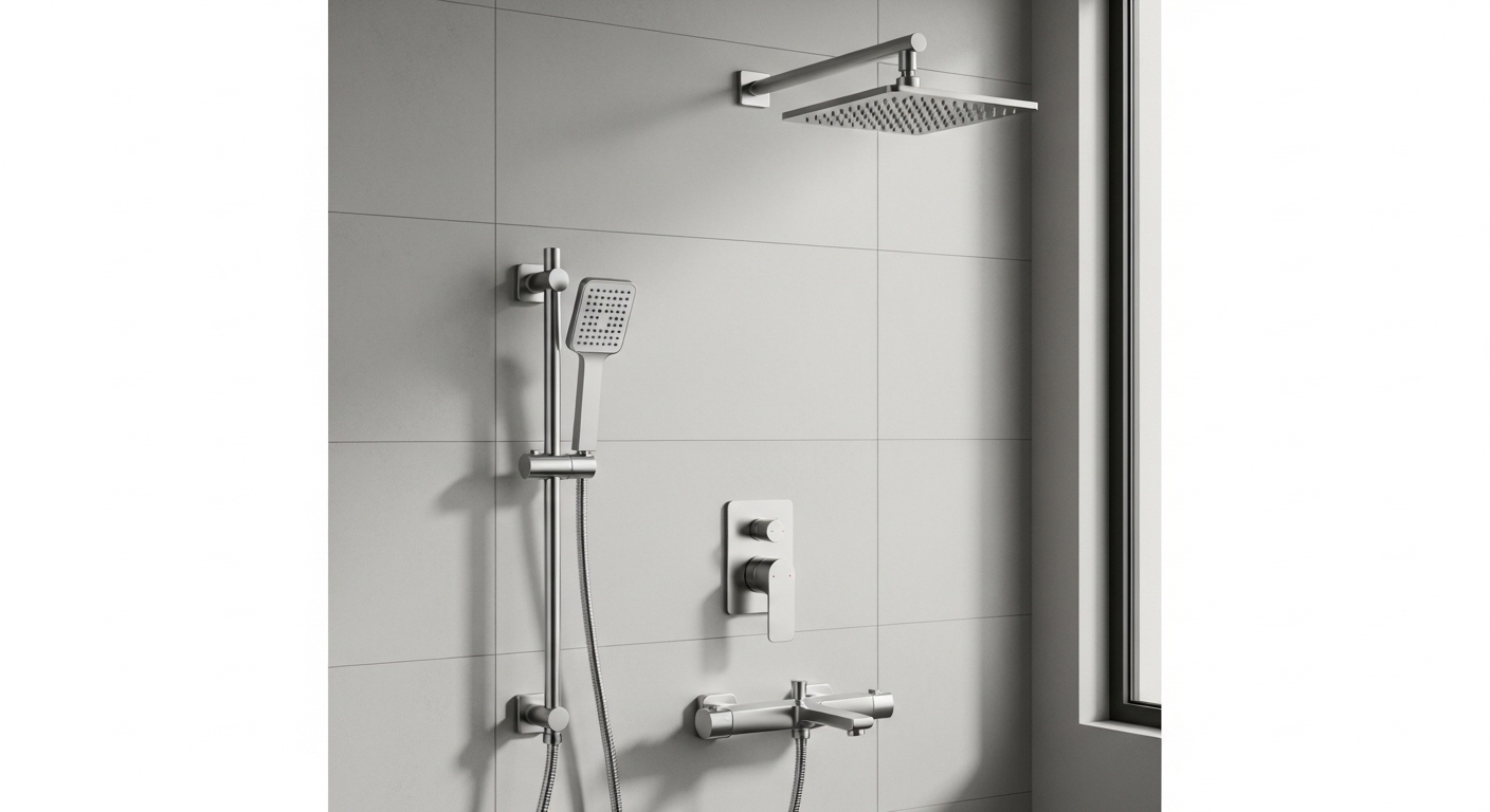 shower system mixer tap