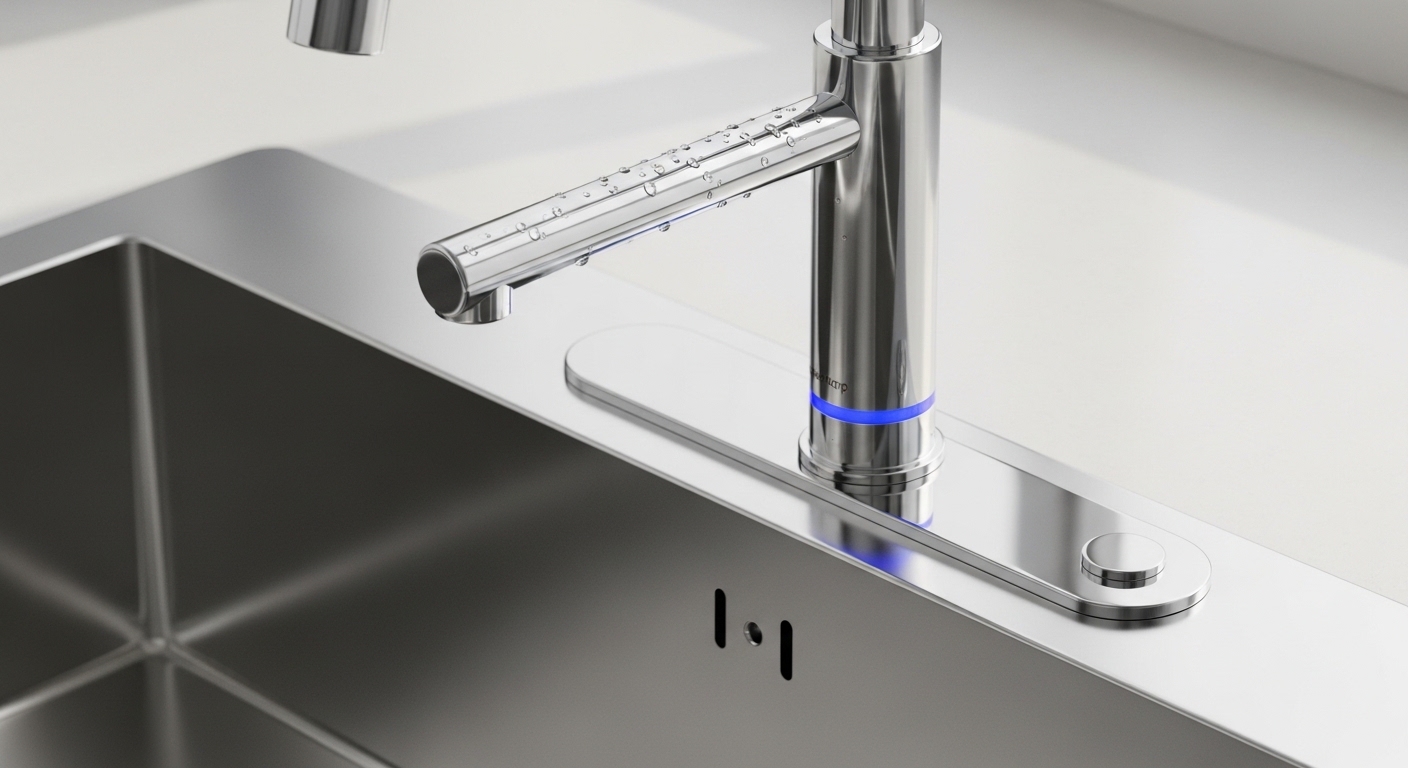 waterdrop x16 faucet hole size