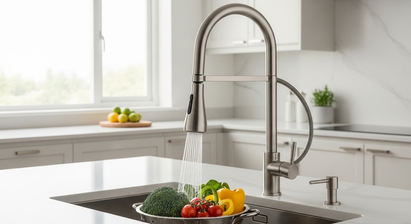 best pull down kitchen taps uk