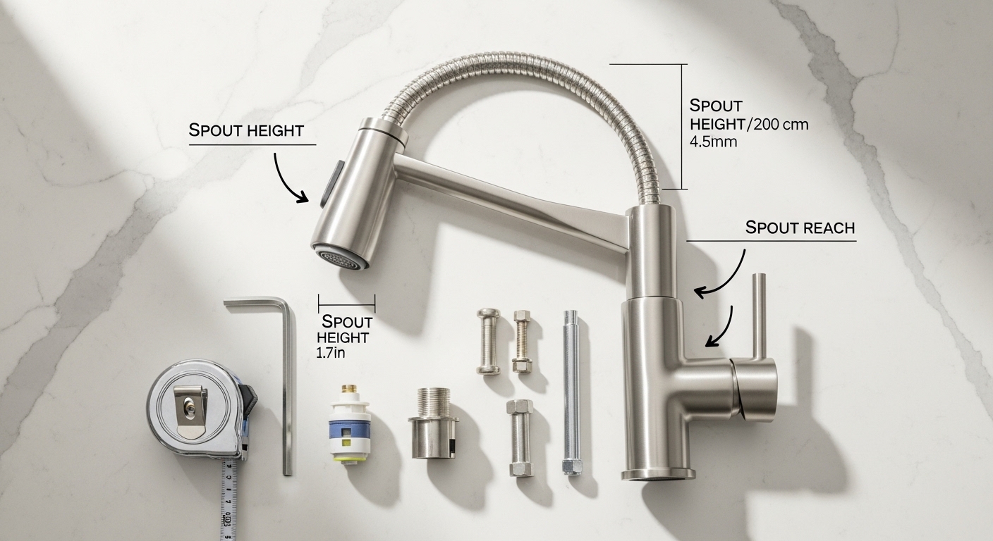 how to select kitchen faucet