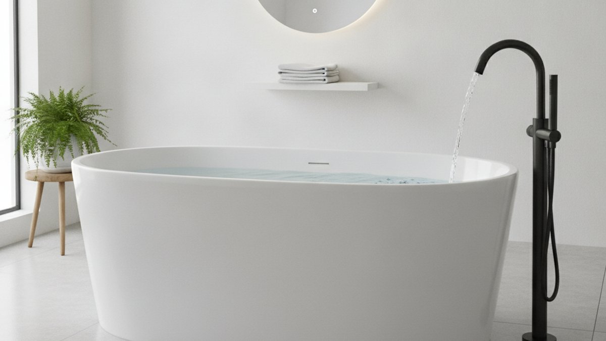 matte black jacuzzi tub faucet